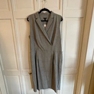 Ann Taylor Gray Suit Dress